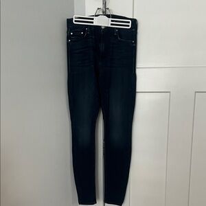 MOTHER Women's Dark Skinny Jeans